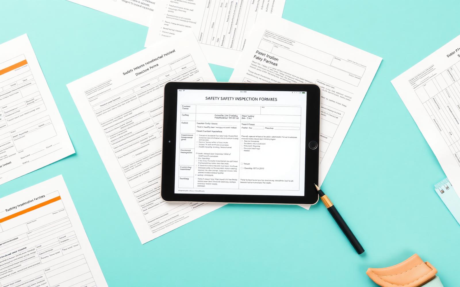 Paper forms transitioning to a tablet
